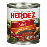 Herdez Mexican Salsa Taquera (can) 7 oz - Case - 12 Units