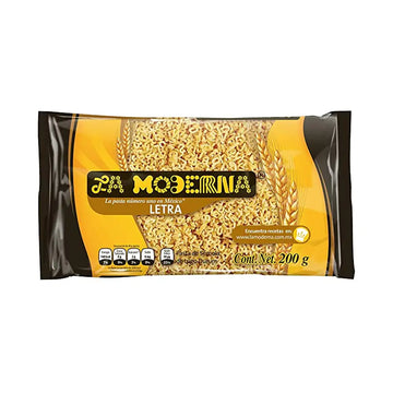 La Moderna Pasta Alphabet 7 oz