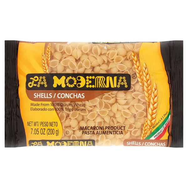 Moderna Shells La Moderna Pasta Shells/Conchitas 7oz - Case - 20 Units | Mexmax