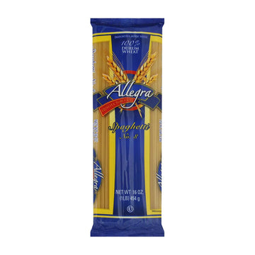 Allegra Spaguetti Pasta #8 16 oz