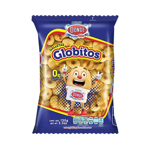 Wholesale Donde Globitos Crackers- Get the best deals on Mexican snacks at Mexmax INC.