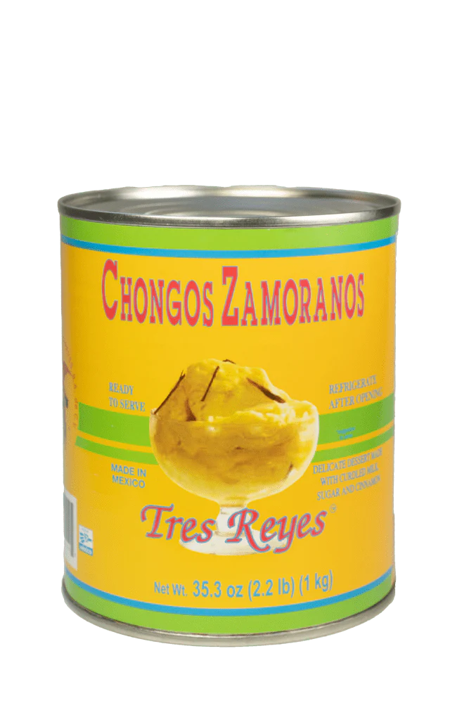 Wholesale Tres Reyes Chongos Zamoranos 2.2 lbs - Authentic Mexican dessert in bulk at Mexmax INC.