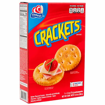 Gamesa Crackets Crackers 12.6 oz