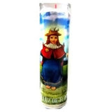 Santo Niño De Atocha White Candle tall - Case - 12 Units