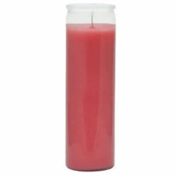 Vel Mex Solid Pink Candle tall