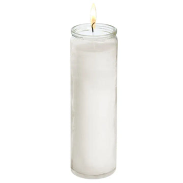 Solid White Candle tall