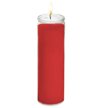 Solid Red Candle tall