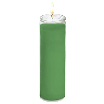 Vel Mex Solid Green Candle tall