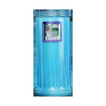 Vel Mex Veladora Ecologica White Wax Gorda Asst Colors