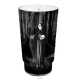 Wholesale Candle La Muerte (White, Large Cup)- Illuminate your space with enchanting elegance.