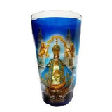 Wholesale White Candle San Juan De Los Lagos (Large Cup) - Mexmax INC