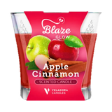 Wholesale Blaze Apple Cinnamon Scented Candle 3.5 oz - Cozy Fragrance at Mexmax INC