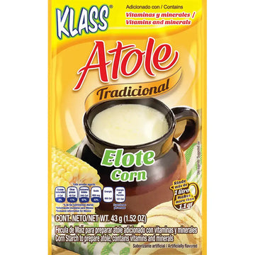 Klass Atole Elote / Corn   1.52 oz