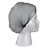 Wholesale Black Nylon Hair Net +Tax. Hygienic solution for food prep & handling. Essential kitchen accessory.