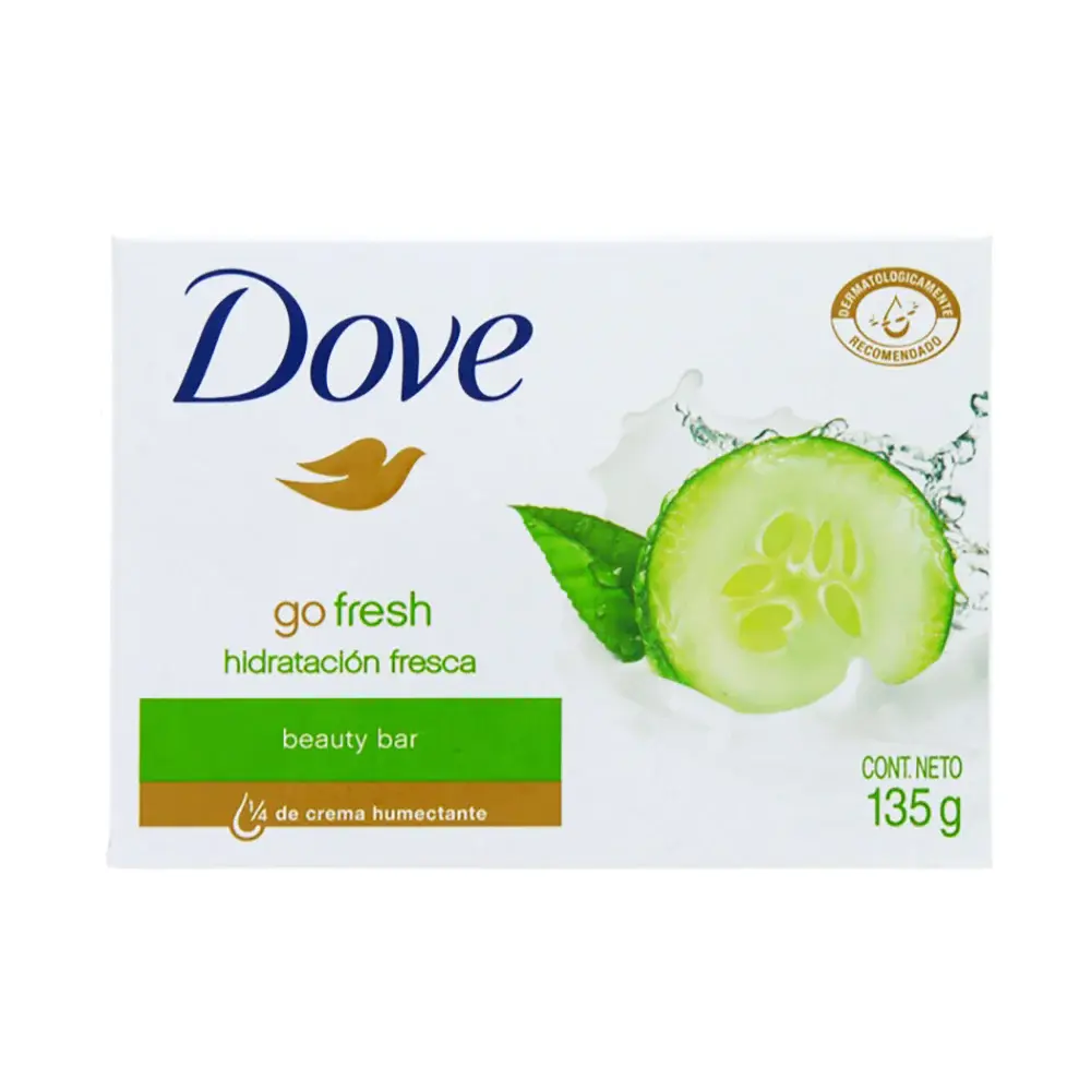 Dove Bar Green Cucumber Soap Imported 4.75oz - Case - 48 Units