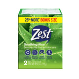 Pain de savon Zest à l'aloès fraîche (paq. de 2) 116 g