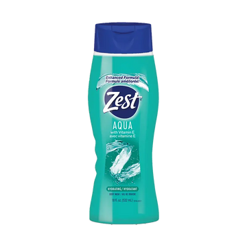 Zest Men Aqua Body Wash 18 oz