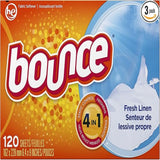 Wholesale Bounce Dryer Sheets Fresh Linen Scent 120 ct - Soft, Fresh Laundry at Mexmax INC