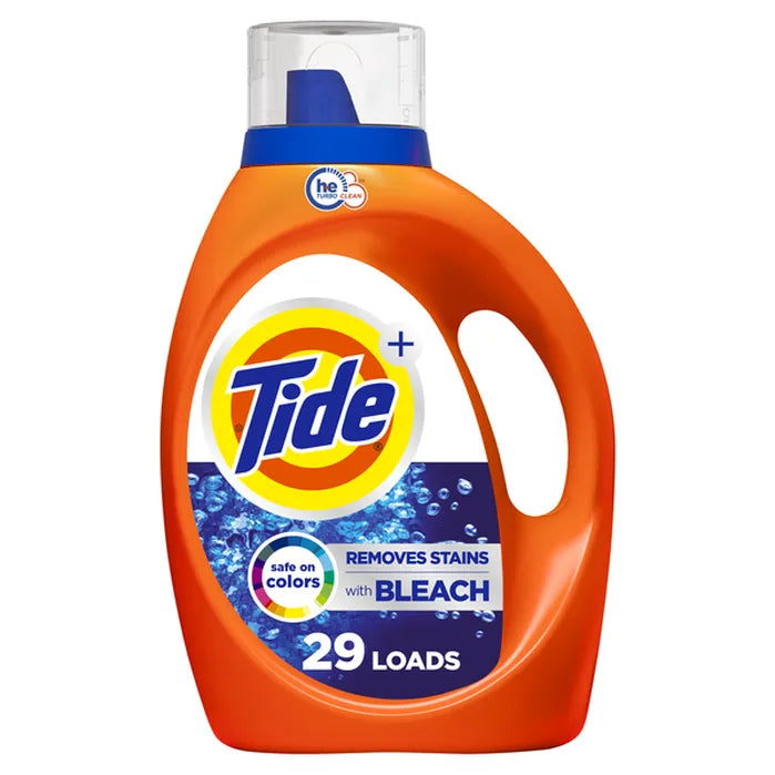 Detergente lquido alternativo a la leja Tide, original, 29 cargas 42 oz Detergente lquido alternativo a la leja Tide, original, 29 cargas 42 oz