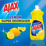 Ajax Dish Wash Liquid Lemon Yellow 28 oz