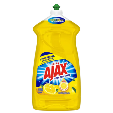 Ajax Dish Wash Soap Lemon  52 oz