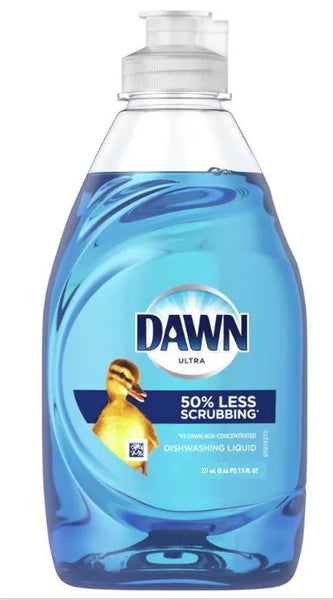 Dawn Ultra Dish Liquid Soap Orginal 7.5 oz - Case - 12 Units