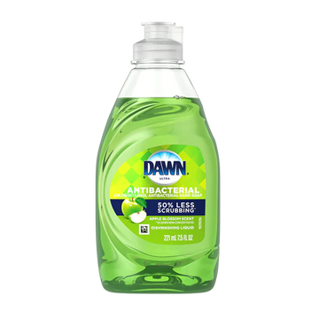 Dawn Ultra Anti-Bacterial Apple Dish Liquid Soap 7.5 oz