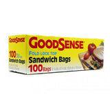 Sandwich Bag Fold Top 80 ct - Case - 24 Units