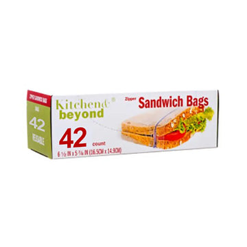 Sandwich Zipper Bag 42 ct