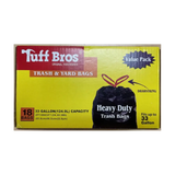 Tuff Bros Drawstring Trash Bags 18 ct 33 gal