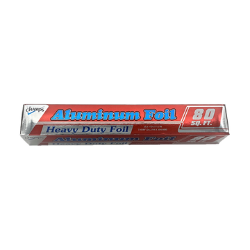 Champs Aluminum Foil Heavy Duty 12" 80 sq. ft