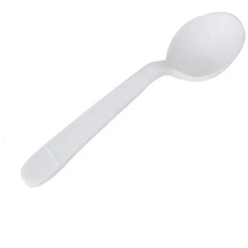 Soup Spoon Plastic Heavy Duty No UPC (20 x 50 ct) 6.25",  lrg