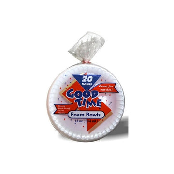 Good Time Foam bowls 20ct 12 oz