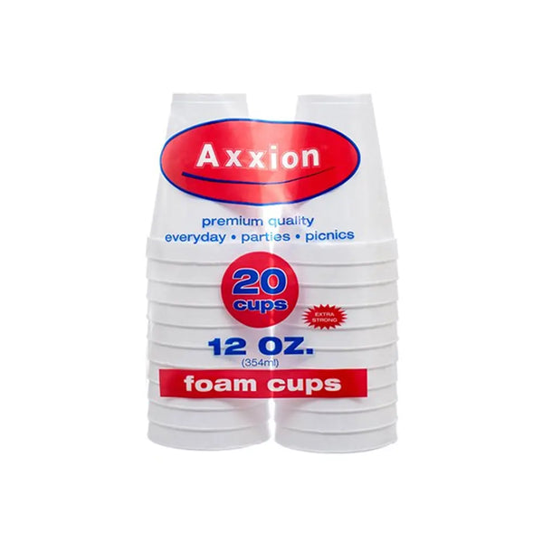 Axxion Foam cup 18ct - 12 oz