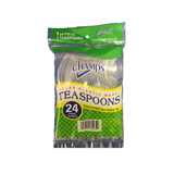 Wholesale Clear Heavy-Duty Plastic Teaspoons - Champs Quality for Your Business Needs!