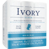 Ivory Bar Soap 3pk Original 3.17 oz - Case - 24 Units