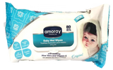 Amoray Baby Wipes Original 80 ct - Case - 24 Units