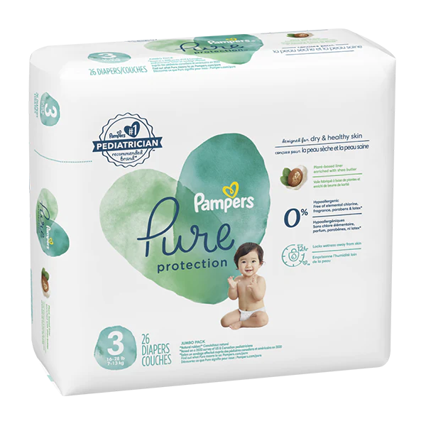 Pampers pure 3 deals