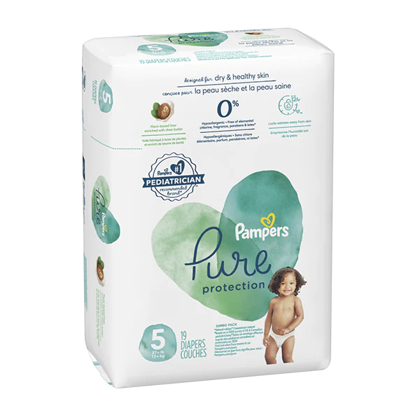 Pampers pure deals box