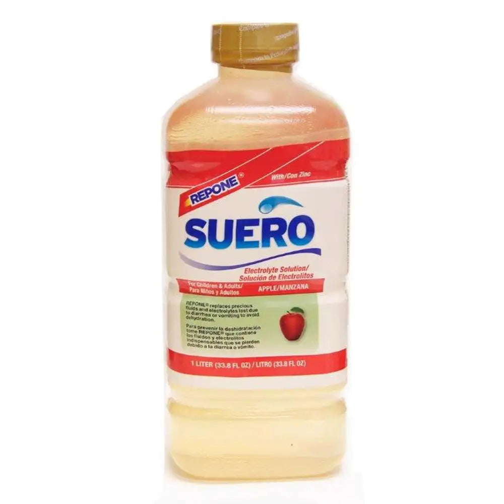 Wholesale Suero Apple Electrolyte Solution 33.8oz - Mexmax INC Mexican Groceries