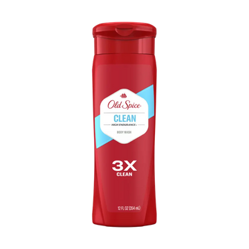 Old Spice High Endurance Body Wash for Men, Clean Scent 354 mL