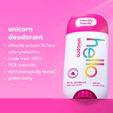 Hello Unicorn Deodorant Shea Butter 2.6 oz