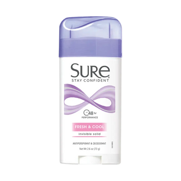 Sure Unscented Invisible Solid Antiperspirant & Deodorant 2.6 oz