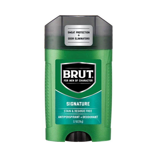 Brut Antiperspirant & Deodorant (Wide Stick) - 2.7 oz
