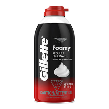 Gillette Shaving Cream Foamy  Regular 11 oz