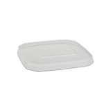 Tapa para frasco de plástico transparente de 19,58 cm x 19,58 cm