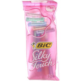 Bic Sensitive 1B 12ct and Silky Touch 2B 10ct Clip Stripasst - Case - 12 Units