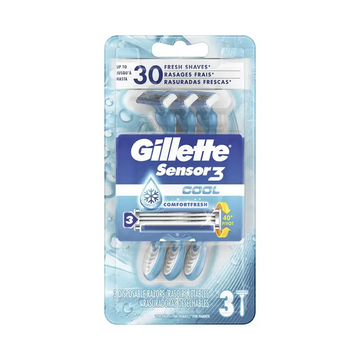 Gillette Sensor3 Mens Razors 3 ct