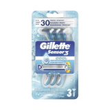 Wholesale Gillette Sensor3 Men's Razors- Quality grooming Mexmax INC