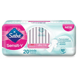 Saba Sensiti-V Ultrathin Regular 20 ct - Case - 16 Units